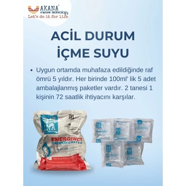 TFA Acil Durum İçme Suyu